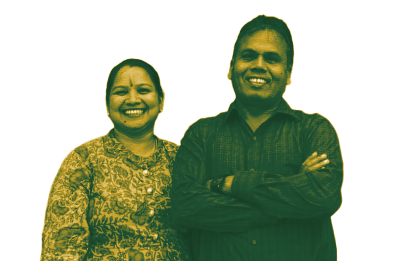 Anjali Suman and Arvind Kumar Suman, founders of ASM Investments